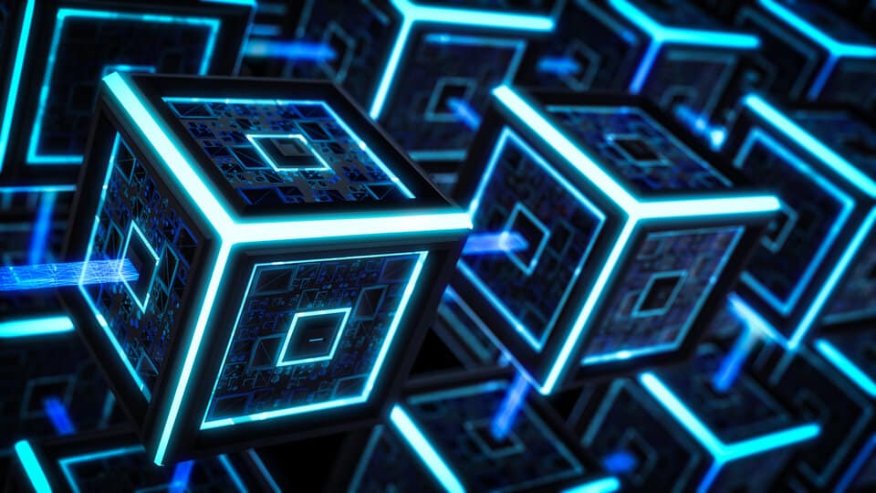 Rede de dados blockchain