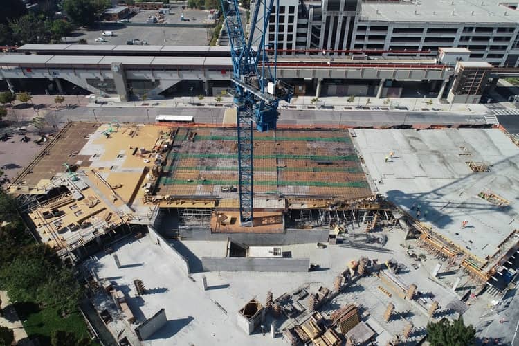 base da construcao de um predio