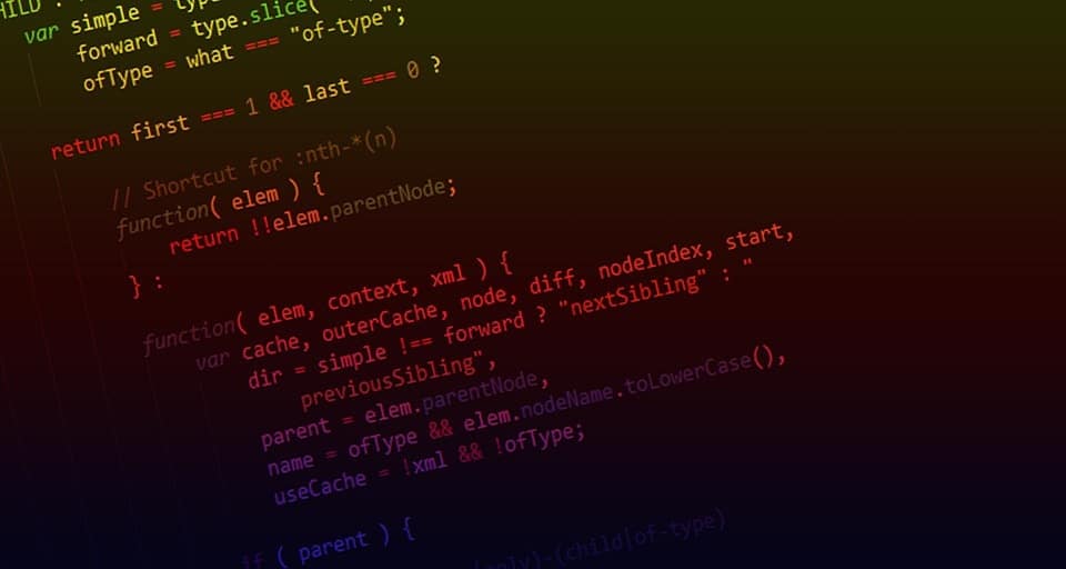 tela de computador com codigos de programacao