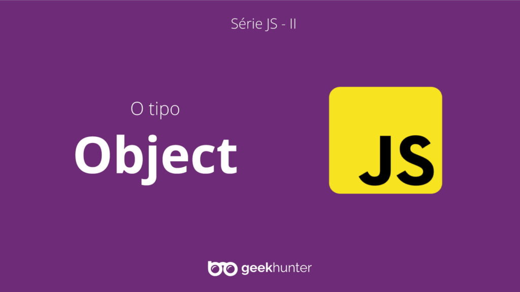 imagem de fundo roxo com simbolo do javascript e da geekhunter