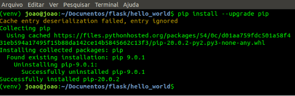 Flask PIP