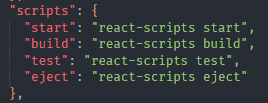 scripts no package.json