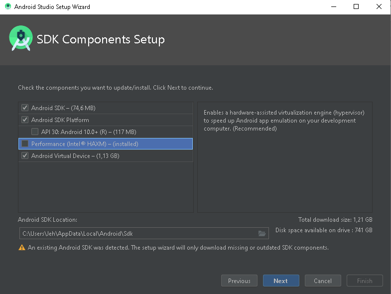 sdk-components-setup