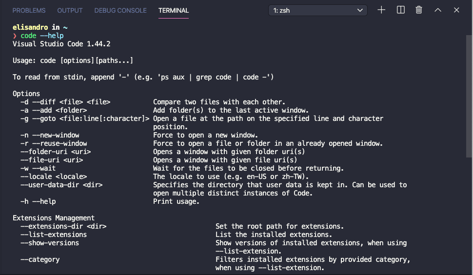 VS code com Git