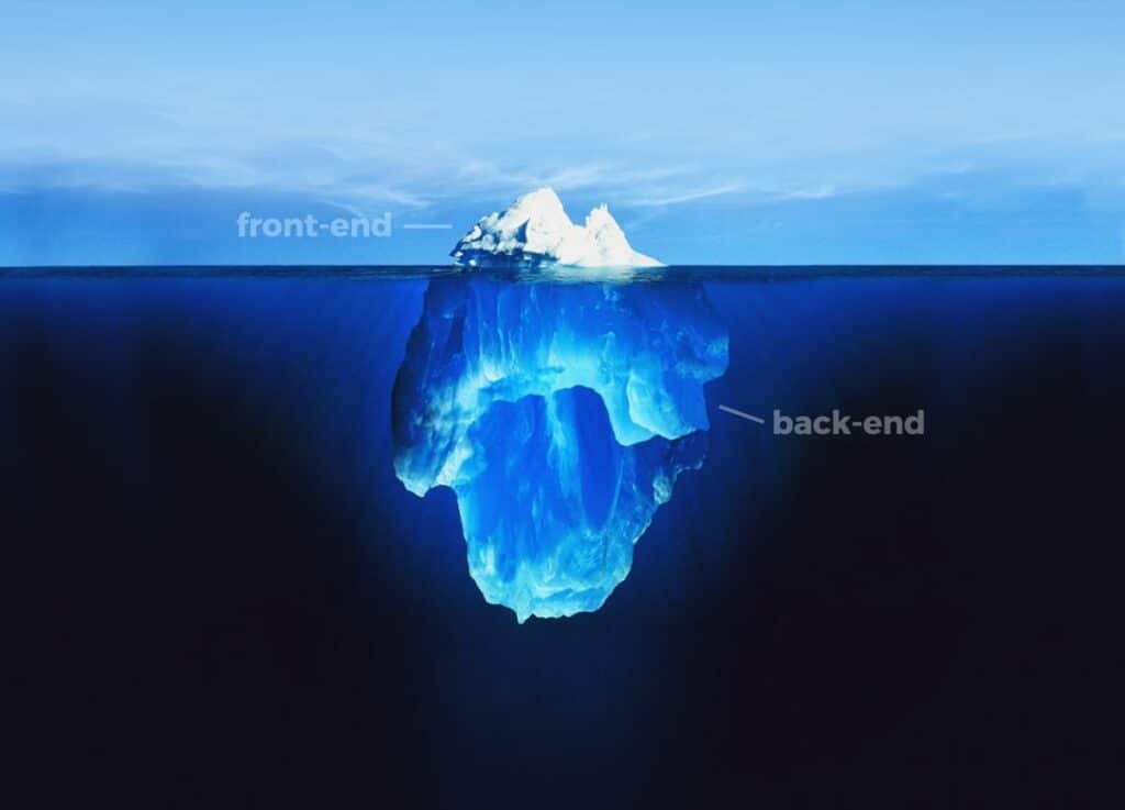 front-end e back-end diferenças