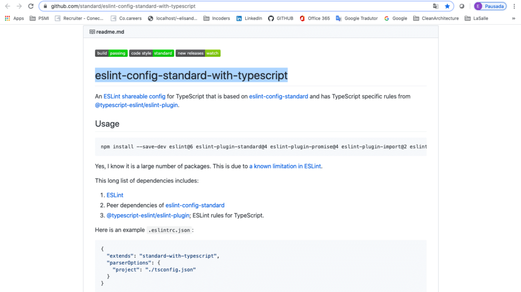 eslint-javascript-standard-style