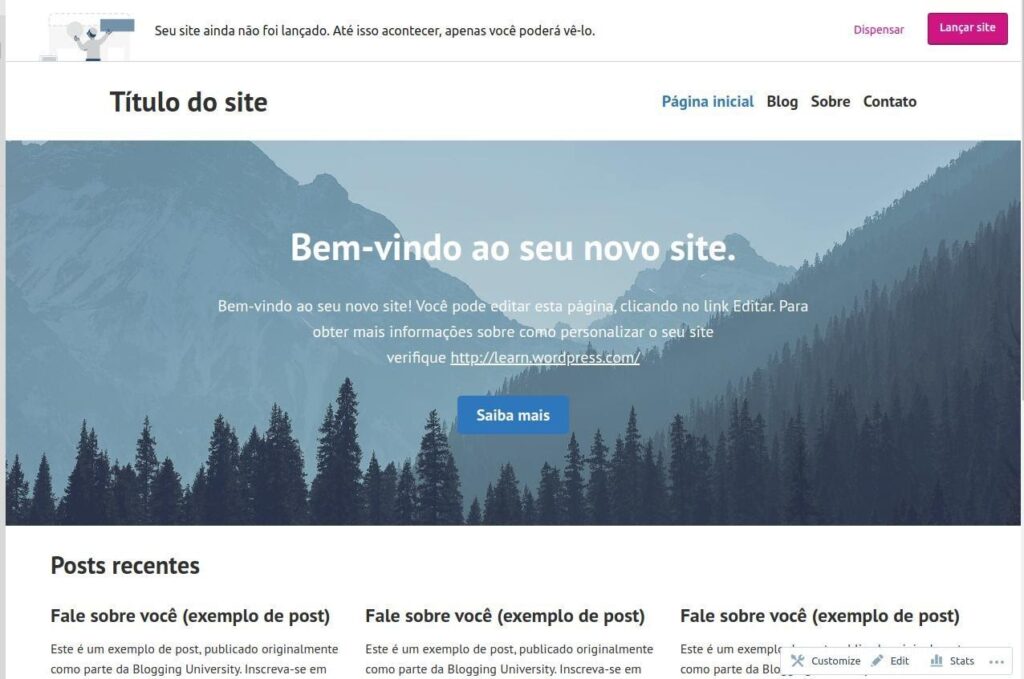 visualização-site-nao-publicado