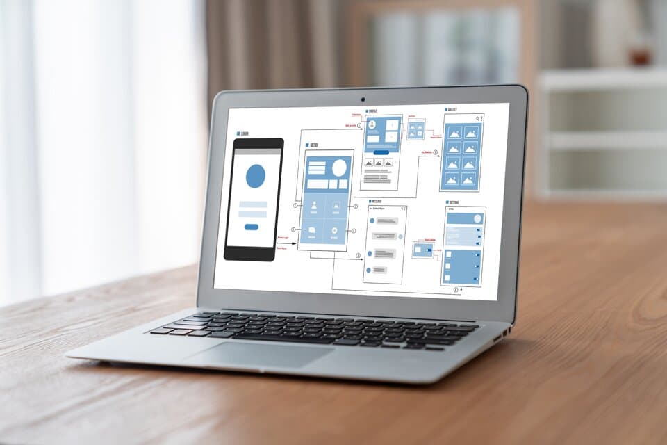 ux design in a computer