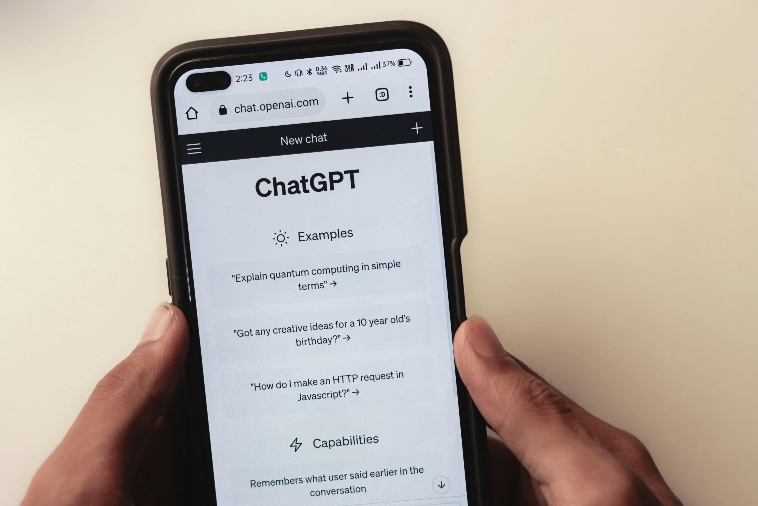 usar chatGPT